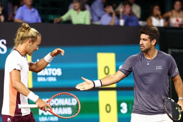 Rafael Matos e Orlando Luz vão às quartas de duplas do ATP de Munique