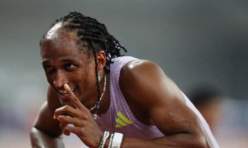 Alison dos Santos conquista ouro na etapa de Xiamen da Diamond League