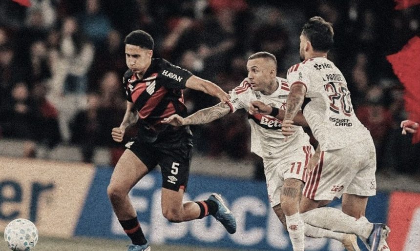 Brasileirão: Flamengo empata com Athletico-PR e “ajuda” Palmeiras