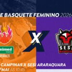 TV Brasil transmite Unimed Campinas e Sesi Araraquara neste domingo