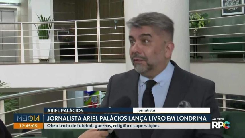 Ariel Palacios Lança Livro Empolgante sobre Futebol e Guerras em Londrina