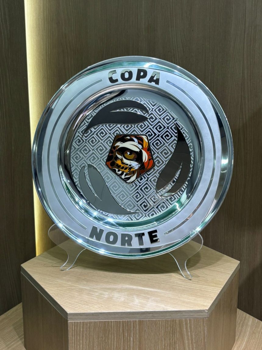 Copa Norte 2026: Troféu chega a Manaus para duelo entre Nacional-AM e Paysandu