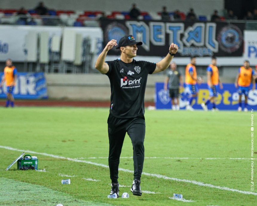 Júnior Rocha é o ‘treinador mais feliz do mundo’ após título da Copa Norte com Paysandu