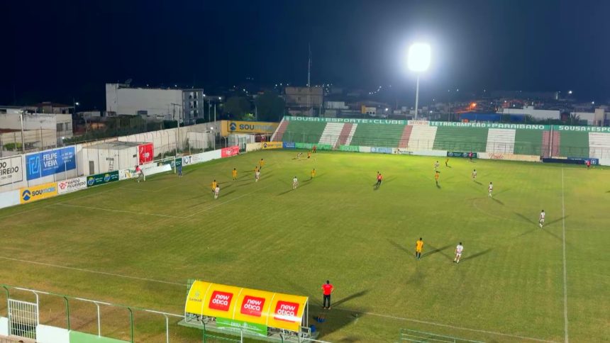 Liga de Sousa Brilha e Vence Queimadense no Primeiro Jogo da Final do Paraibano Sub-17