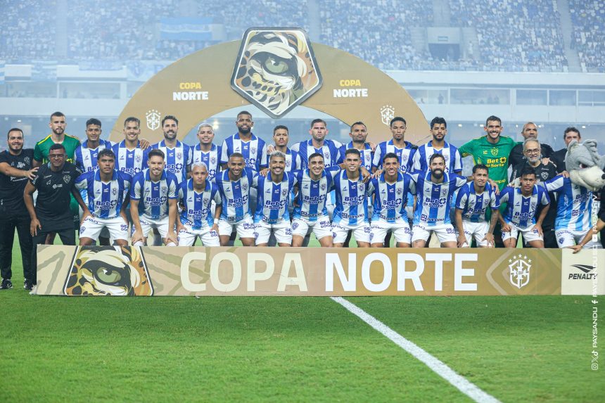 Paysandu conquista o bicampeonato da Copa Norte com vitória emocionante sobre Nacional-AM