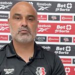 Cristian de Souza comemora vitória do Santa Cruz em sua estreia na Série C