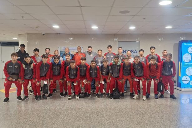 Santa Cruz-AC desembarca em Belém para duelo decisivo na Copa do Brasil Sub-15
