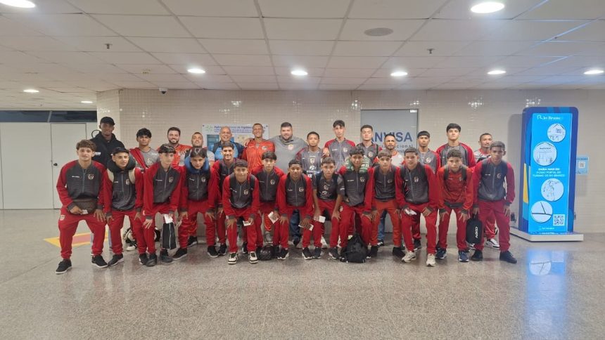 Santa Cruz-AC desembarca em Belém para duelo decisivo na Copa do Brasil Sub-15