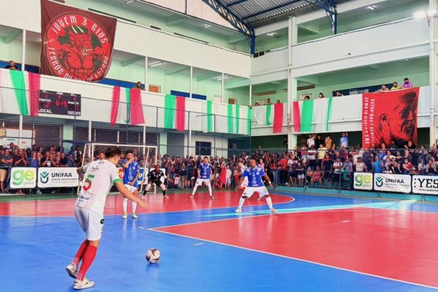Três Rios triunfa sobre Mendes e garante vaga na final da Copa Rio Sul de Futsal 2026!
