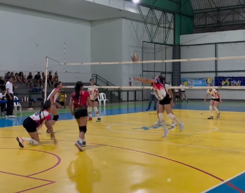 1ª Copa Sesc de Voleibol Escolar Sub-14 Feminino acontece em Rio Branco nesta sexta-feira