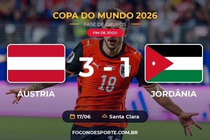 Áustria 3 x 1 Jordânia - Copa do Mundo 2026