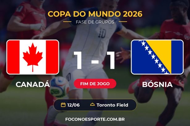 Canadá 1 x 1 Bósnia - Copa do Mundo 2026