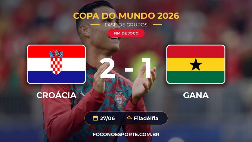 Croácia 2 x 1 Gana - Copa do Mundo 2026