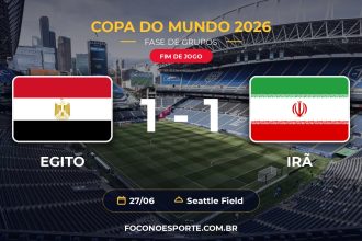 Egito 1 x 1 Irã - Copa do Mundo 2026