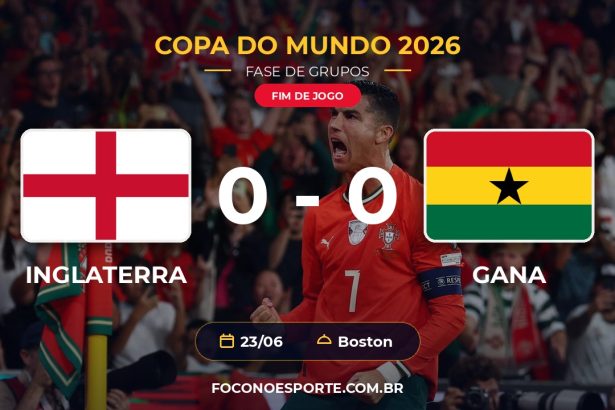 Inglaterra 0 x 0 Gana - Copa do Mundo 2026