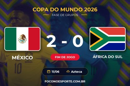 México 2 x 0 África do Sul - Copa do Mundo 2026
