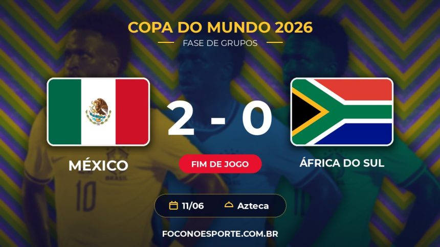 México 2 x 0 África do Sul - Copa do Mundo 2026