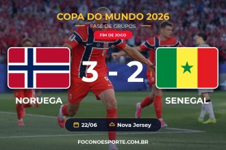 Noruega 3 x 2 Senegal - Copa do Mundo 2026
