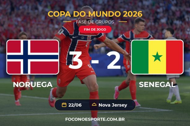 Noruega 3 x 2 Senegal - Copa do Mundo 2026