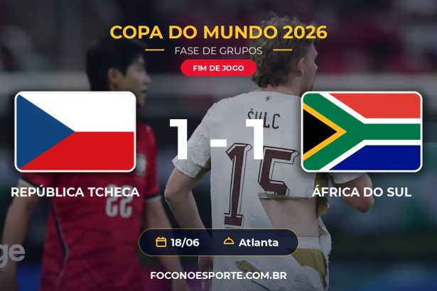 República Tcheca 1 x 1 África do Sul - Copa do Mundo 2026
