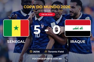Senegal 5 x 0 Iraque - Copa do Mundo 2026