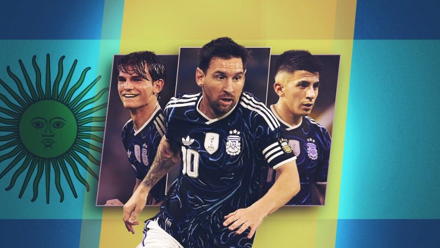 Messi em dúvida: Argentina busca sucessores para a Copa de 2026
