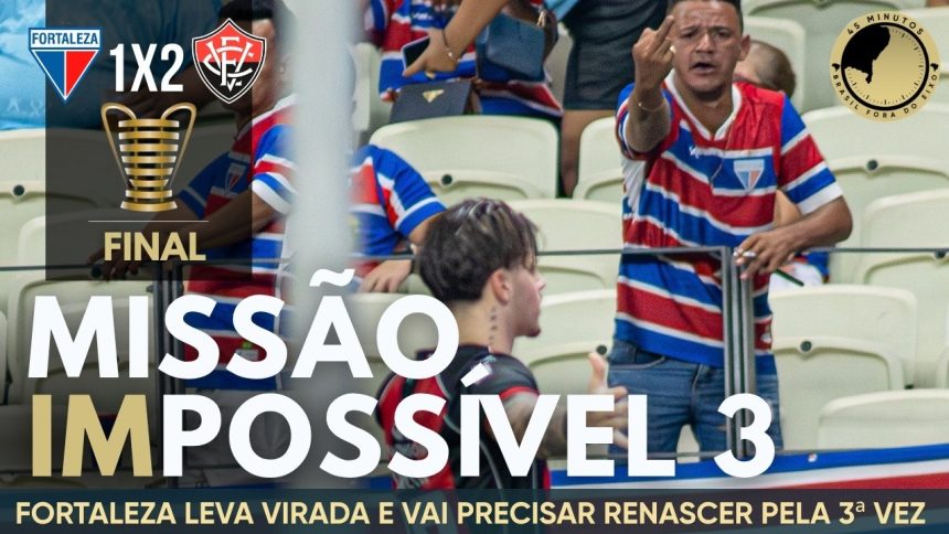 Fortaleza sofre virada do Vitória e complica situação na final da Copa do Nordeste