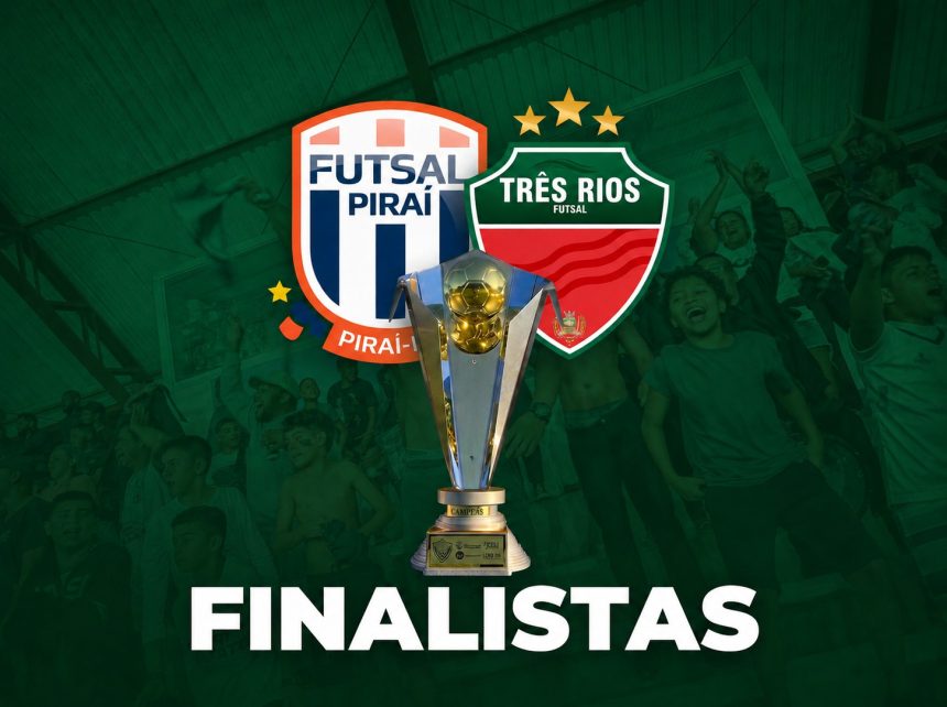 Piraí e Três Rios fazem história na final da Copa Rio Sul de Futsal 2026