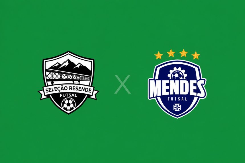 Resende e Mendes se enfrentam em busca do terceiro lugar na Copa Rio Sul de Futsal 2026