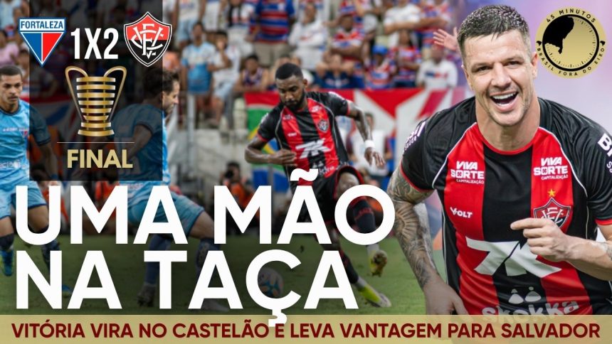 Vitória conquista vitória emocionante sobre o Fortaleza na final da Copa do Nordeste