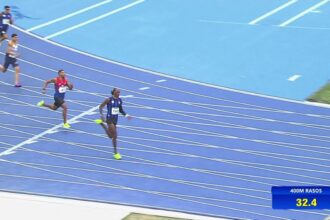 Alison dos Santos vence 400m e bate recorde no Troféu Brasil