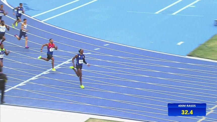 Alison dos Santos vence 400m e bate recorde no Troféu Brasil