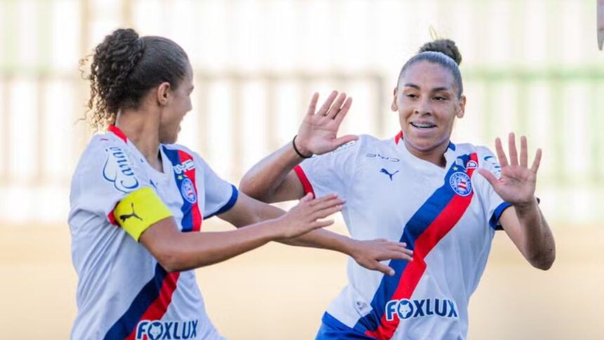 Bahia encara São Paulo nas quartas da Copa do Brasil Feminina