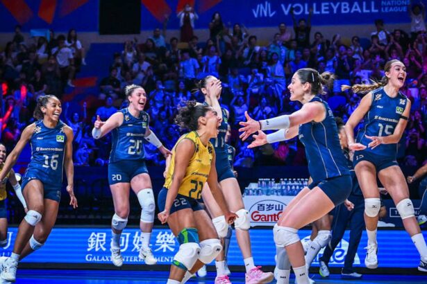 Brasil vira sobre Itália e avança à final da Liga das Nações contra Turquia