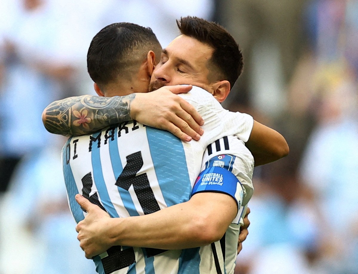 Di María exalta legados da Argentina após derrota na Copa do Mundo: 'Vocês são lendas'