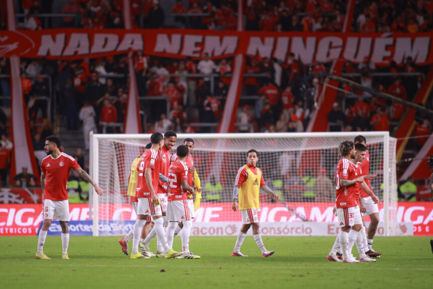 Internacional amarga quinto jogo sem vitória e beira zona de rebaixamento