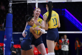 Juventude brilha e garante prata do Brasil na VNL
