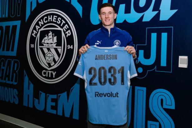 Manchester City contrata Elliot Anderson por £116 milhões