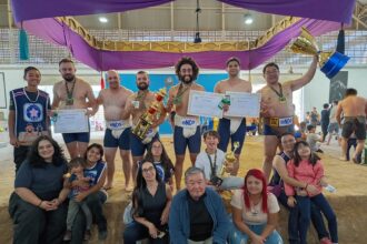 Nova Central conquista vice no Campeonato Brasileiro de Sumô