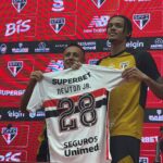 São Paulo apresenta Newton: volante assina até 2029 e veste 28