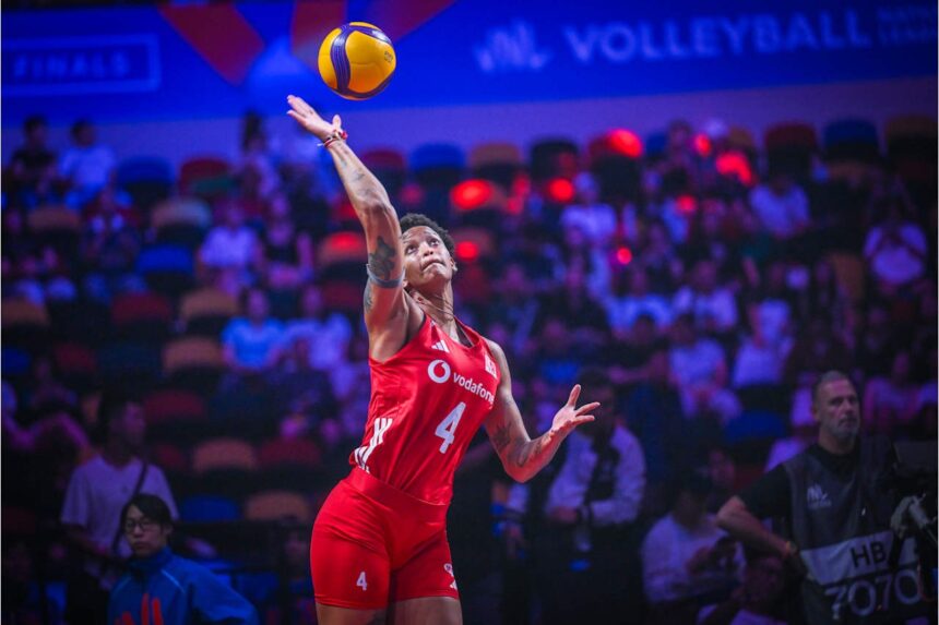 Vargas decide: Turquia vence Brasil e conquista ouro da VNL