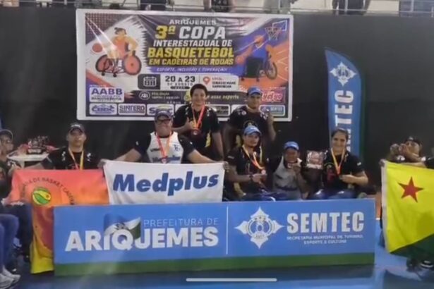Acre garante bronze na 3ª Copa Interestadual de Basquete em Cadeiras de Rodas