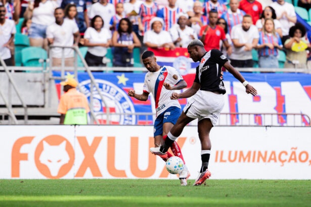 Bahia empata com o Vasco e chega ao 9º empate no Brasileiro