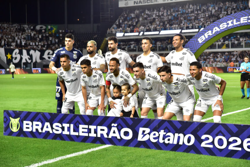 Barreal salva o Santos com empate por 1 a 1 diante do Mirassol