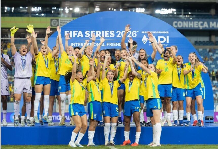 Brasil domina redes entre seleções femininas e atrai multidão online