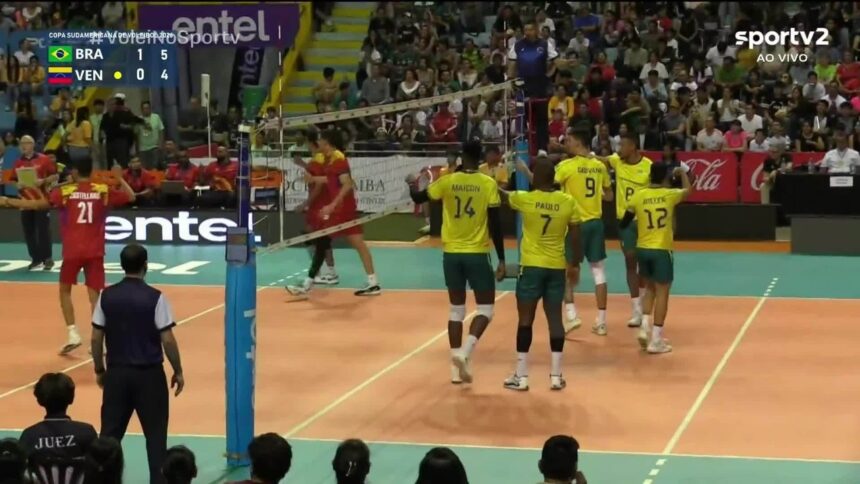 Brasil vence Venezuela por 3 a 0 e confirma vaga na semifinal