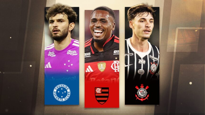 Brasileirão 2026: 206 jovens em campo; veja clubes que mais apostam na base