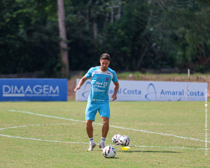 Caio Mello convoca torcida e reforça foco do Paysandu contra o Confiança