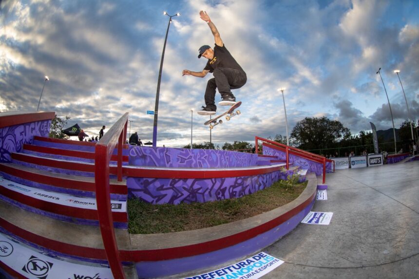 Circuito Brasileiro Pro de Skate 2026 estreia em Florianópolis