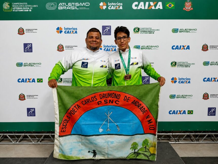 Erick David vence 2.000m com obstáculos e leva ouro no Brasileiro Sub-18